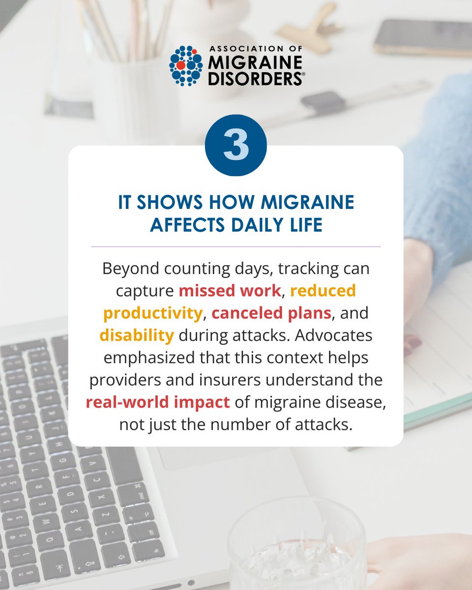 Association of Migraine Disorders® tweet media