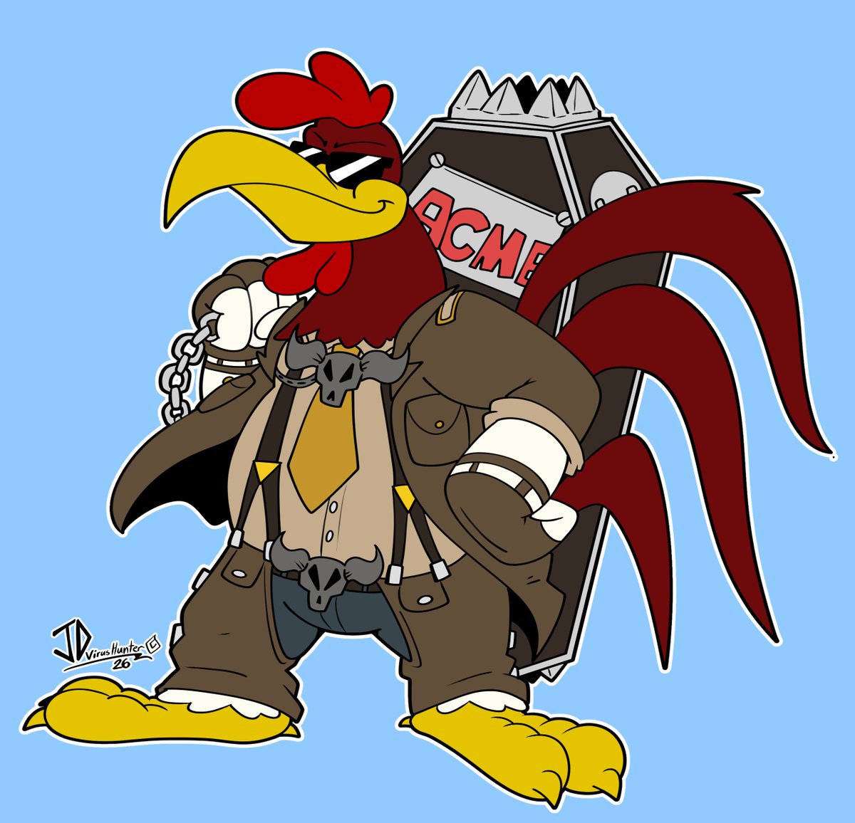 JD_VirusHunter's tweet image. "I say I say boy you're burstin' too early!"
#CoyotevsACME #GuiltyGear