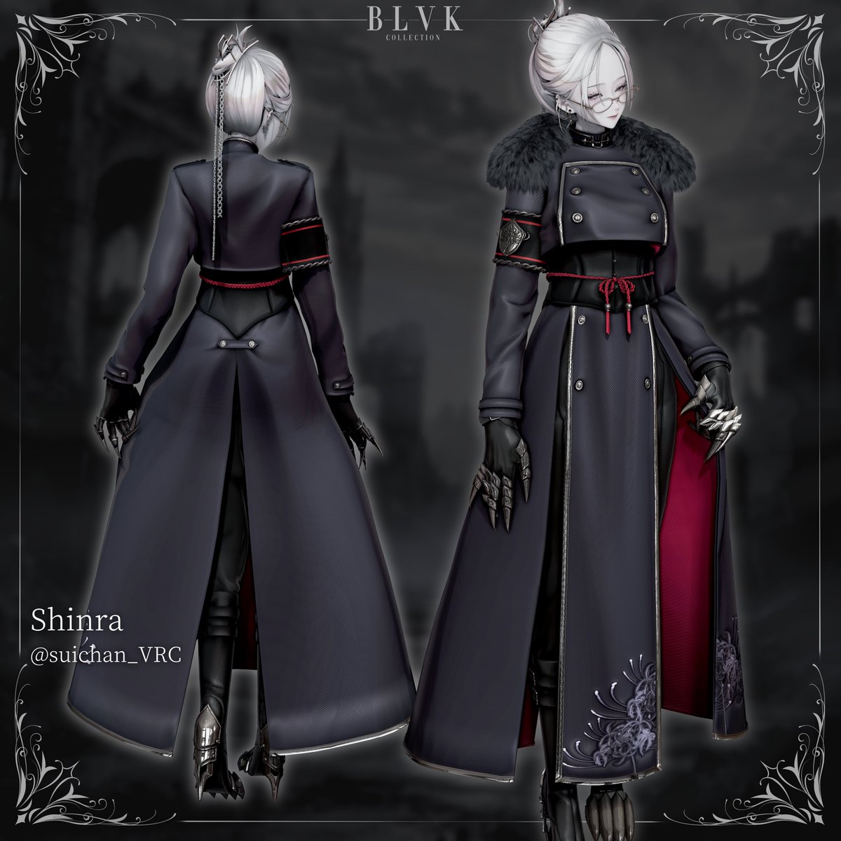 BLVK_Collection's tweet image. ◆◆BLVK新作プレゼント企画◆◆
【Anoyo×BLVK】『Volkov』

こちらのポストをRPしていただいた方の中から抽選で５名様にギフトをプレゼントいたします

【応募条件】
・このアカウント( @BLVK_Collection )をフォロー
・このポストをRP
・応募期限4月26日(日)まで

 DL ▶︎ blvk.booth.pm/items/8235254