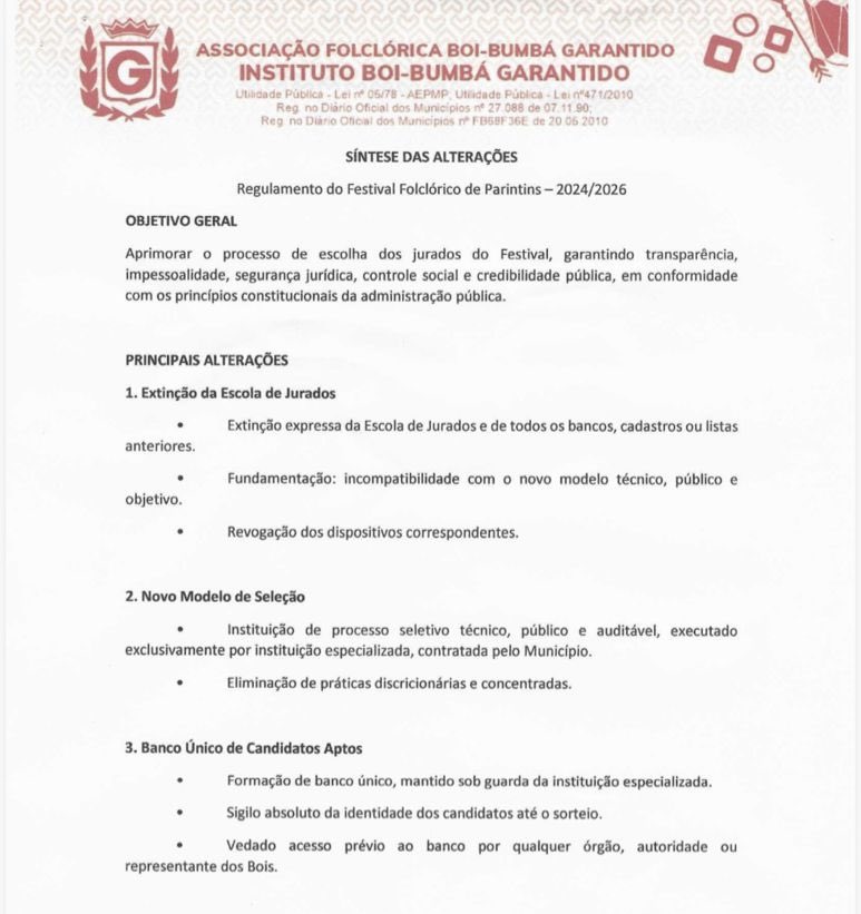 jessicapopoff_'s tweet image. Querido, na verdade, o @garantido foi o primeiro a propor as mudanças de forma legal com critérios 100% técnicos e objetivos.
Você entende agora o motivo de parecer meio estranho que o teu Boi, além de não aceitar, ainda querer levar uma banca de carnaval?