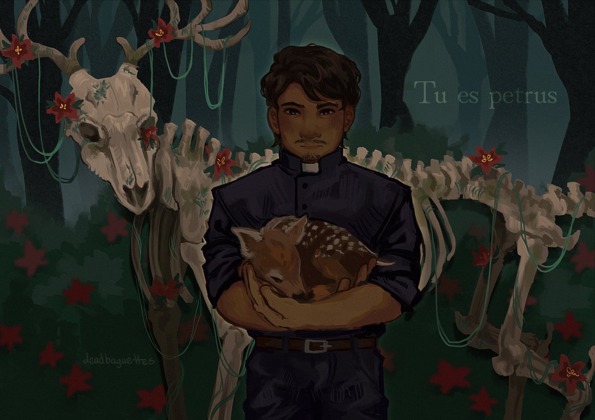 Tu Es Petrus🌹🦌

Dominus Podcast art yayayaayyy!! For our favourite father :)