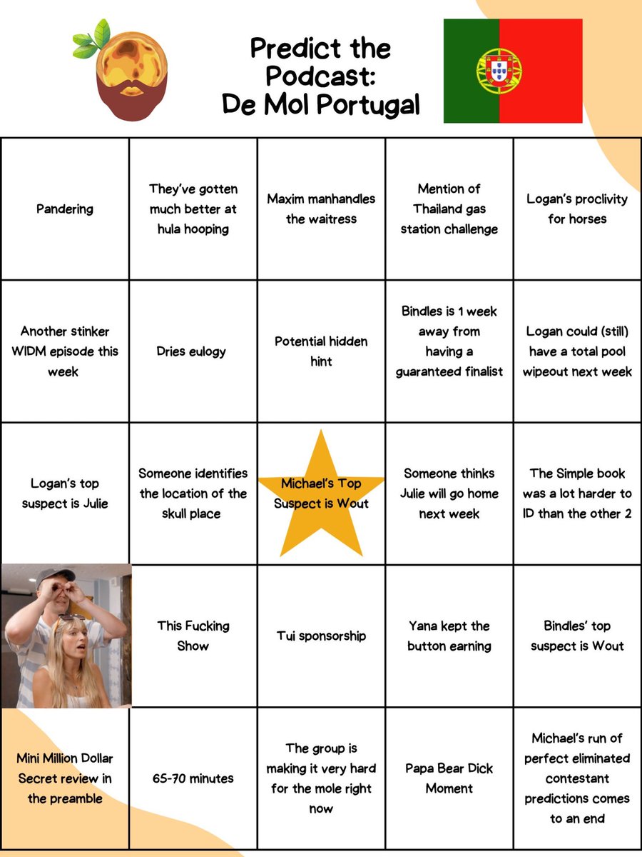 rtvwarriors's tweet image. Fuzzy's on a bad run, but can she salvage herself at the halfway point of #demol? Find out in fifteen minutes! #rtvwarriors #podcast #recap #themole