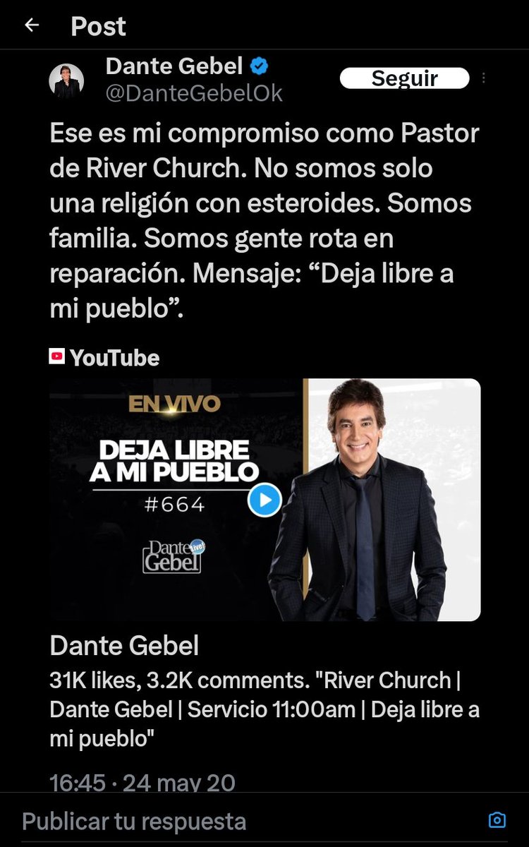 Fabi2711296541's tweet photo. @somosgelatina @DanteGebelOk Gebel dice que es pastor y a los 5 minutos dice que no es pastor.
Es sionista y estafador como Milei. https://t.co/W3vddsQSfC
