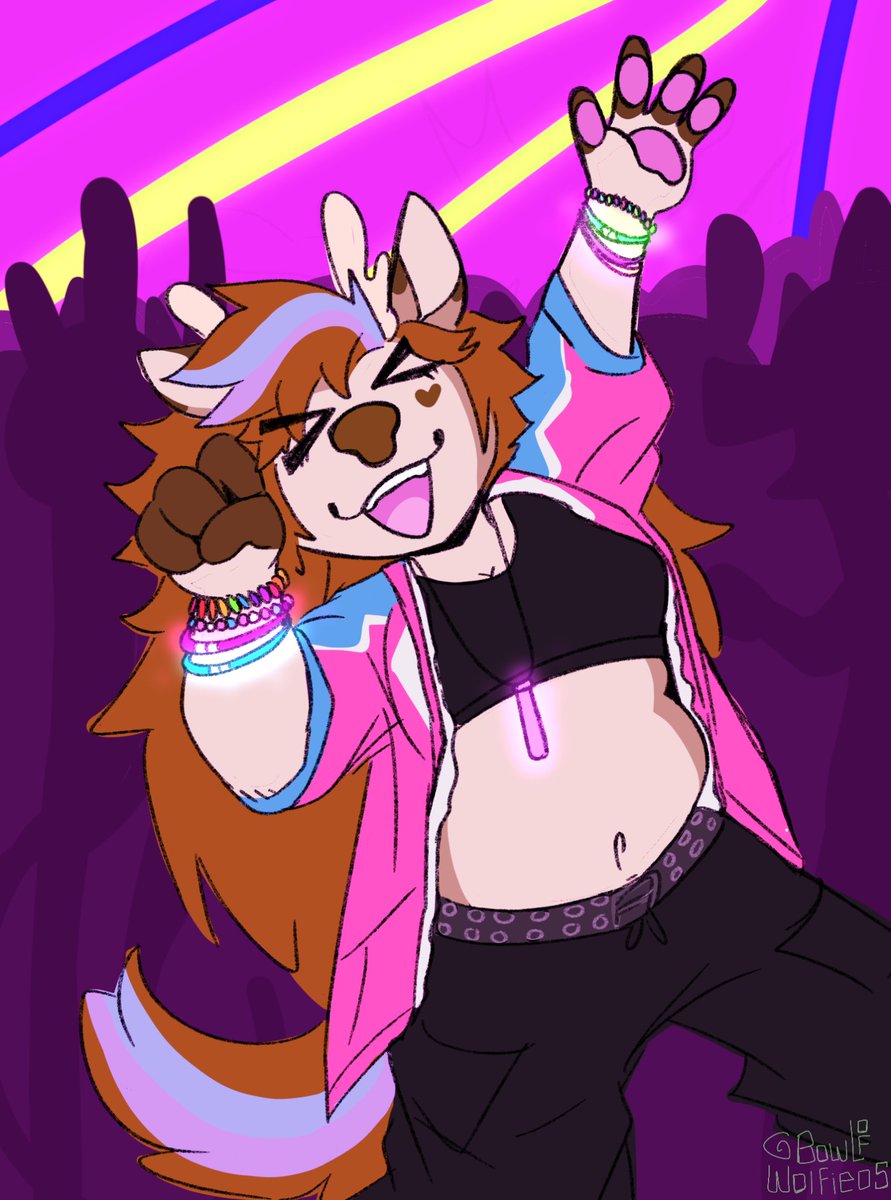 BowlOfWolfieos's tweet photo. Partaaay! 🎉

Colored Sketch c0mm for my friend @piperfixation 😼 https://t.co/kx8q5A6VYV