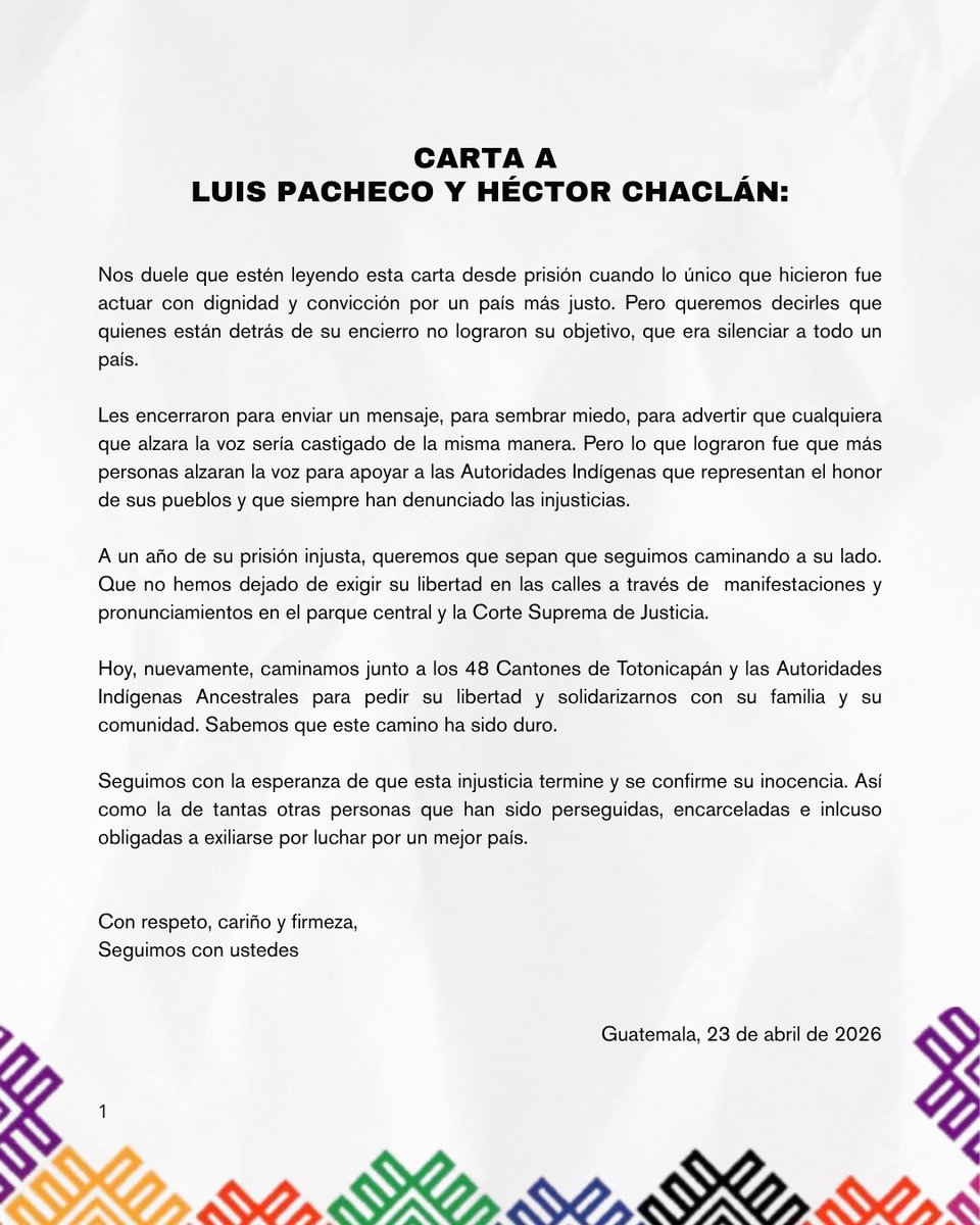 El Observador Guatemala tweet media