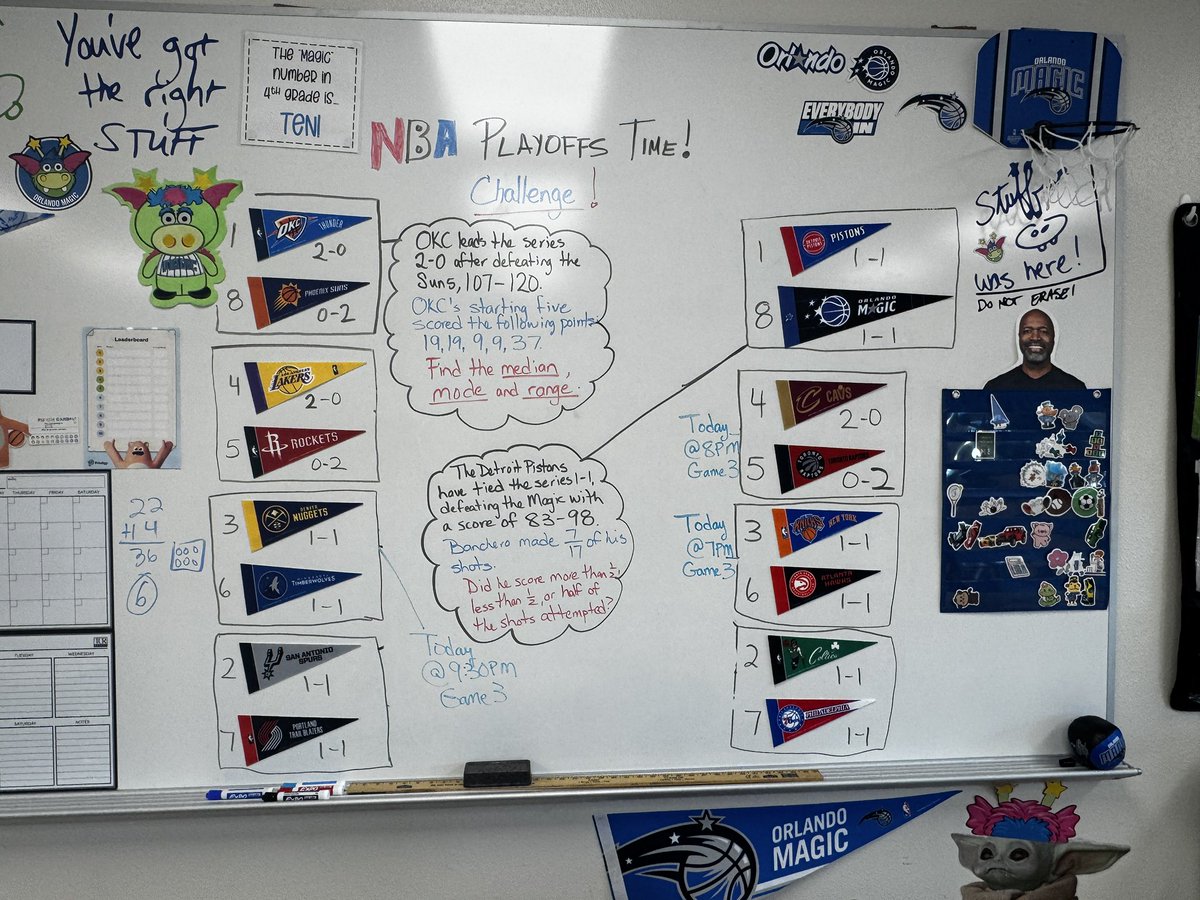 MrsLopezMagic's tweet photo. Day 3 of the #NBAPlayoffs challenge 💙🤍❤️ 🏀 #MagicMath @NBA @nbacares @OrlandoMagic #EverybodyIn https://t.co/EEI5OoDJBk