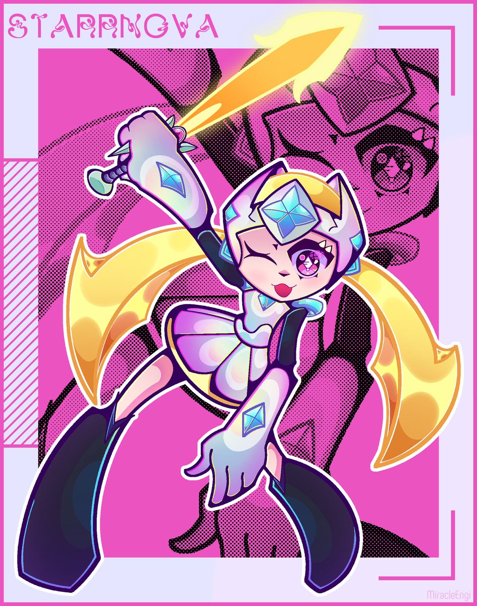 trox_hi's tweet photo. I've finished drawing of the new brawler🌠 
What do you think about her?
•
#starrnova #brawlstars #brawlstarsfanart #starrnovabrawlstars https://t.co/bfliafAYYX