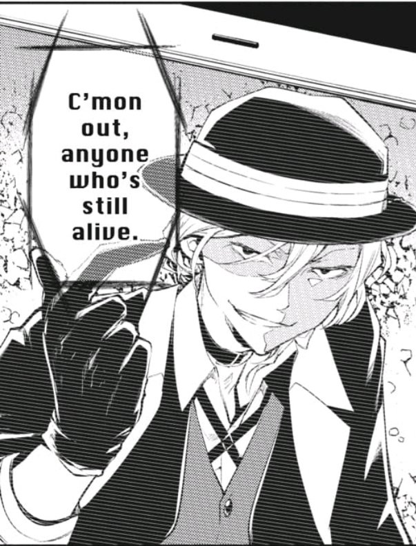 chuuya I don't think your mission was to seduce anyone