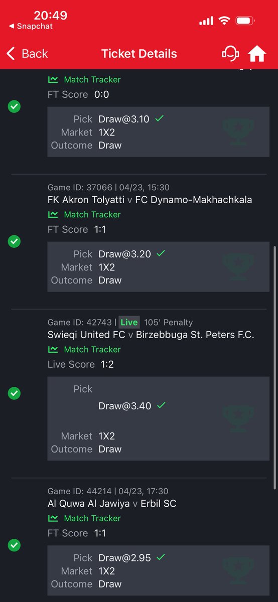 RealSuzzane's tweet photo. 4/5 DRAW WON 🔥 🔥 🔥 
35 ODDS WON https://t.co/sDrAz0JBCm