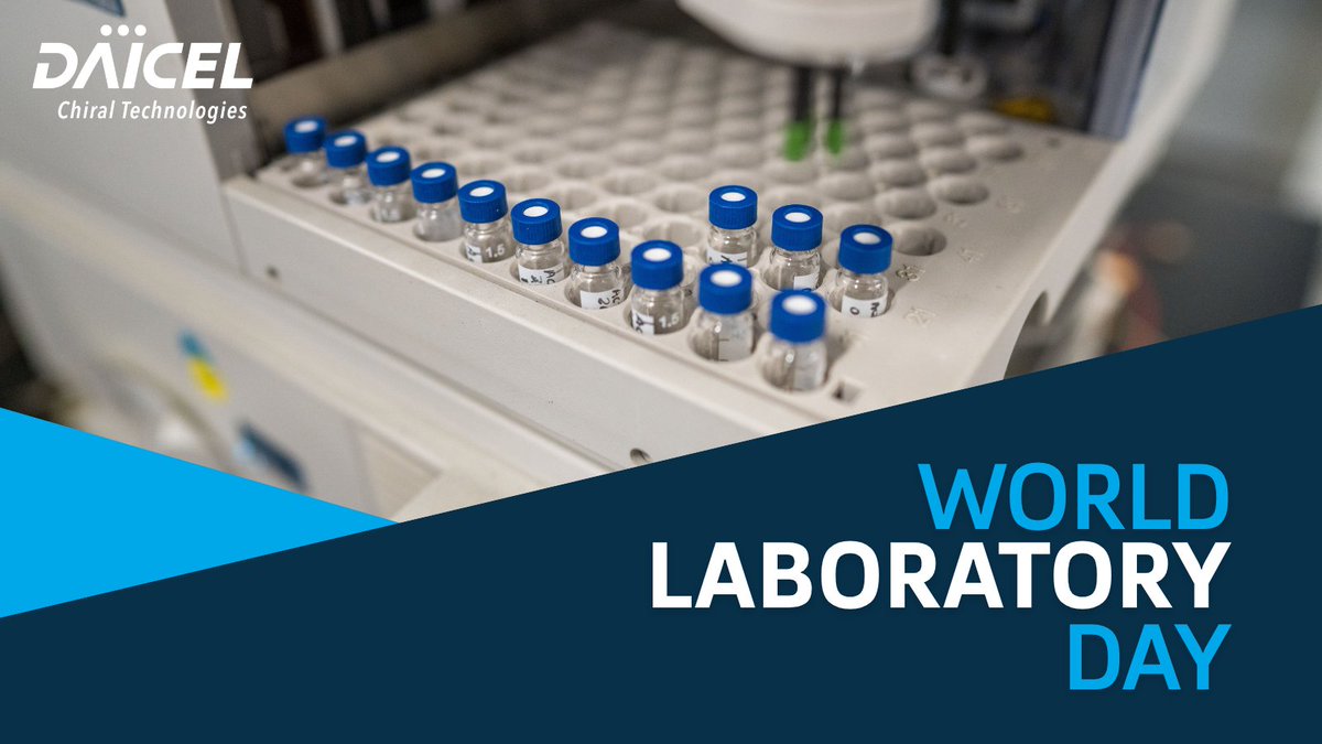 ChiralTech's tweet photo. Happy World Laboratory Day!

To those troubleshooting, celebrating clean peaks, and pushing breakthroughs – we see you.

We’re proud to support the scientists turning complex challenges into real-world impact every day.

#WorldLaboratoryDay #ChiralChemistry https://t.co/NnsCk5MRh8