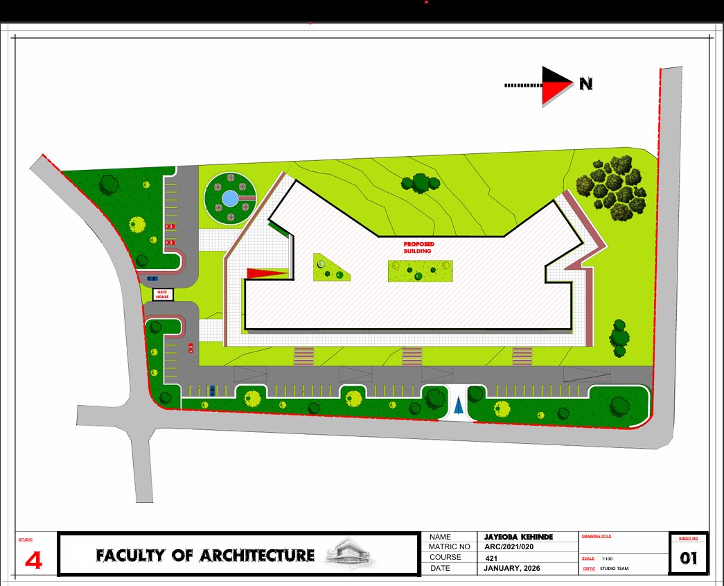 kenny_flors's tweet photo. For My Second Project as a Final year student..I designed Faculty of Architecture.The design started from a simple Bubble Diagram to Site Plan,Floor Plans,sections,Elevations and Rendered 3D
PROJECT: Faculty of Architecture

#oau #architecture #greatifestudentunion https://t.co/c2D1pN5J34