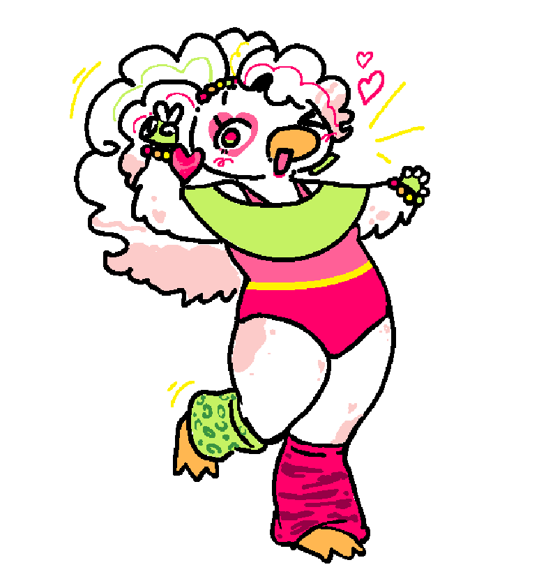 💚🩷
#FNAF #GlamrockChica