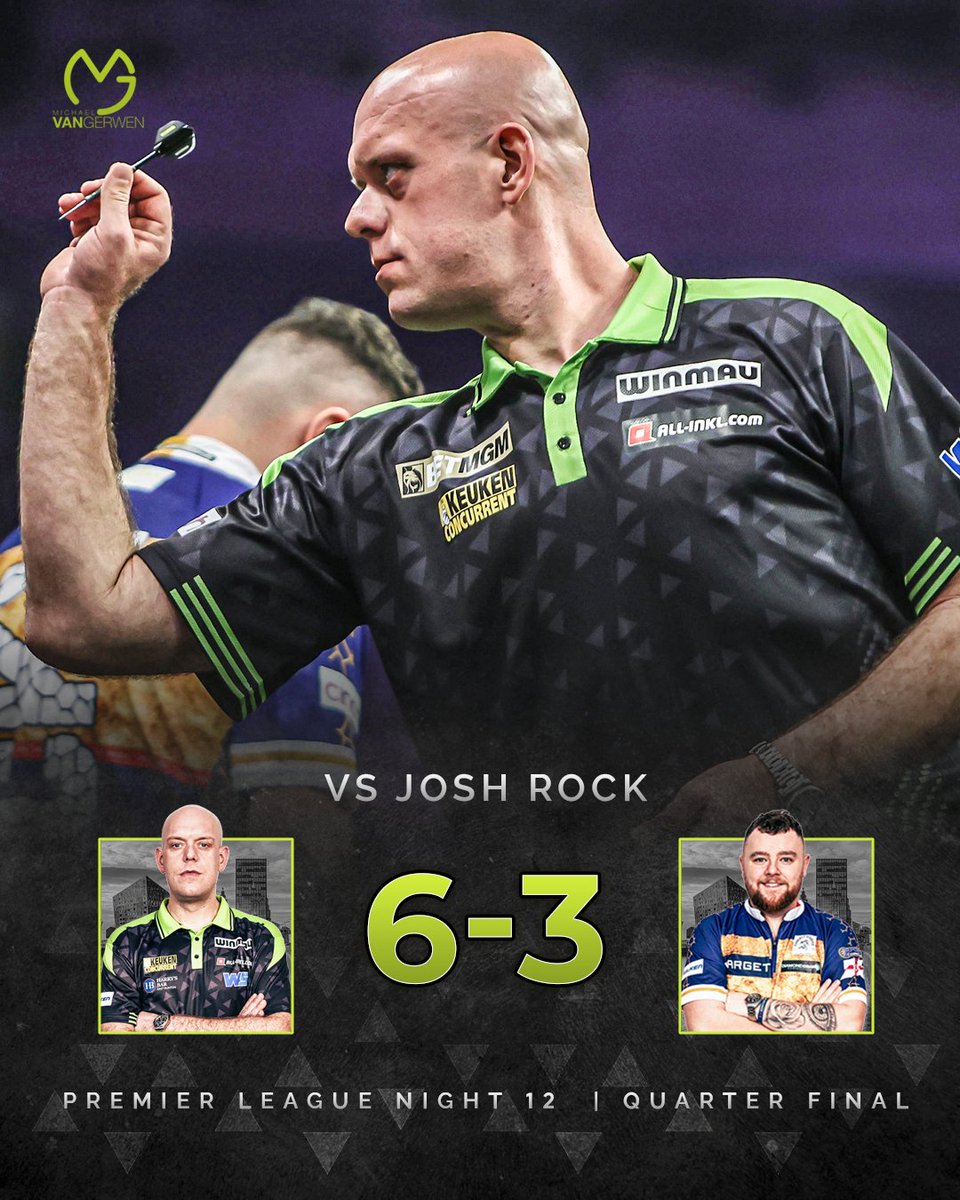 Michael Van Gerwen tweet media