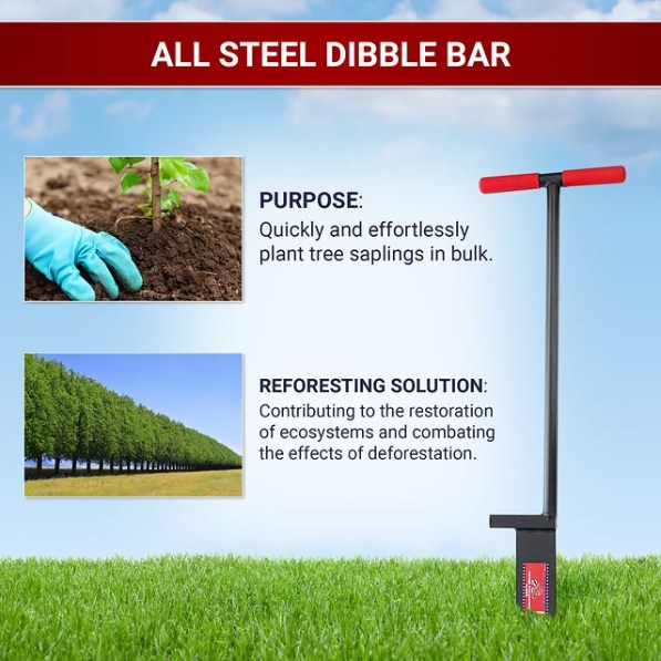 BullyTools's tweet image. 🌳 Quickly plant tree saplings in bulk, saving time and effort using our All Steel Dibble Bar made from 11-gauge 100% Made In The USA steel!

Purchase your own All Steel Dibble Bar here bit.ly/3RmWkZd  

#BullyTools #BuiltToBeBullied #MadeintheUSA