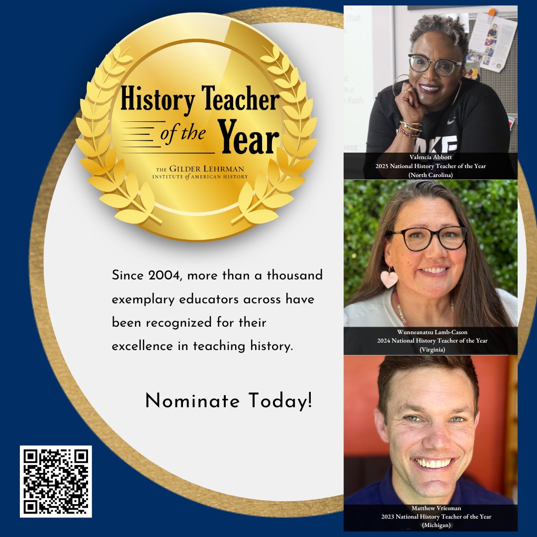 The Gilder Lehrman Institute of American History tweet media