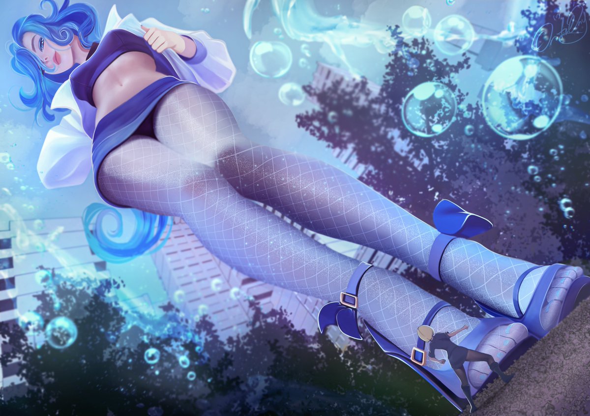 ondieony's tweet image. Hydro Diva

Commission Art for @Scarracs211  Thank you!

#giantess #furina