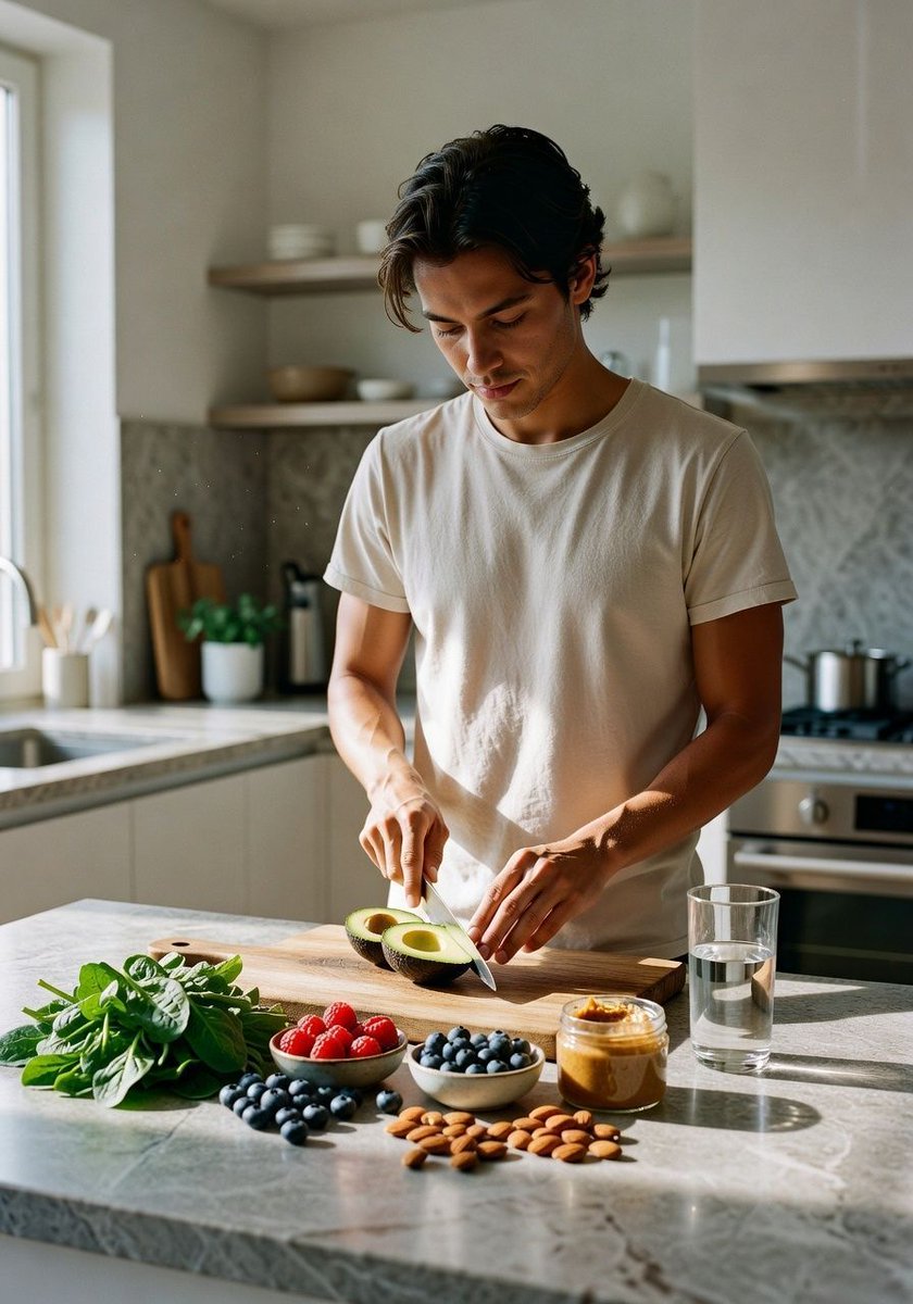 startburnfat's tweet image. Fighting mediocrity feels heroic, but it’s like boxing a scarecrow—it doesn’t fight back. 

Build strong habits instead (like a protein-packed breakfast). 

Leucine is the muscle-building MVP to keep you from turning into jelly. 

#HealthyHabits #FitnessTips