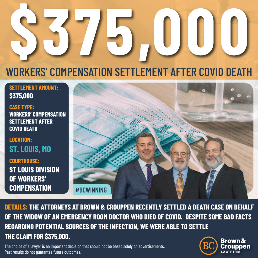 GetBC's tweet image. $375,000 workers' compensation settlement—honored to support families through loss and fight for their deserved justice. #WorkersComp #WorkInjury #WrongfulDeath #StLouisLawyer #MissouriLawyers #LegalHelp #RealResults