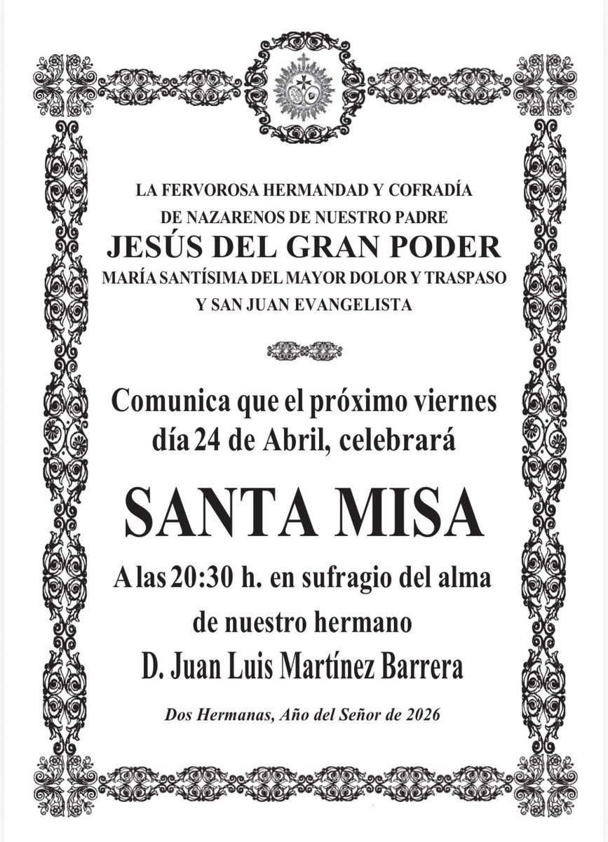 Hdad. Gran Poder tweet media