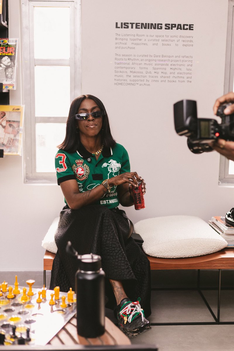 NoteSphere's tweet photo. Grace Ladoja for NoteSphere’s Homecoming x Nike TN documentary.

📸: @iheartcozy https://t.co/NK6iohMnKk