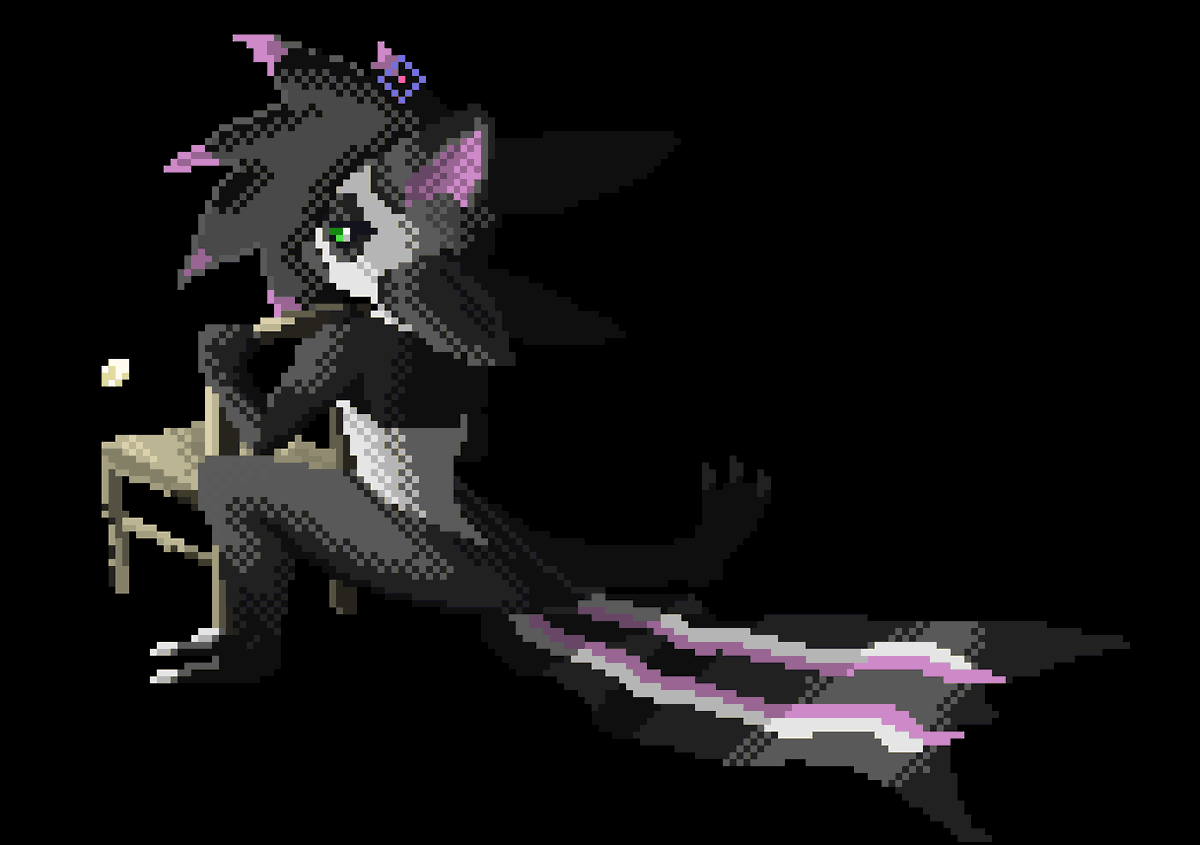 Avali getting the stretchies uwu