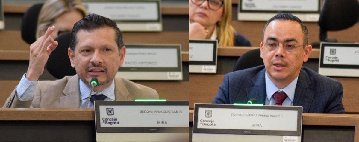 📰 Entérese

Prórrogas de contratos en alcaldías de Bogotá equivalen a 13 años de retraso que afectan a los bogotanos: denuncia Partido MIRA

<a href="/PartidoMIRA/">Partido MIRA</a> 

Más información 
concejodebogota.gov.co/prorrogas-de-c…