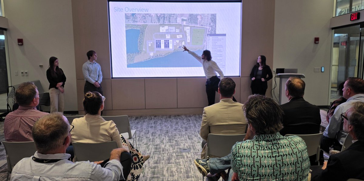 CbusWaterPower's tweet photo. 15 years of collaboration between CWP and OSU continued with this semester’s winning Capstone presentation at CWP headquarters. Capstone pairs OSU engineering students with CWP engineers to design their own solutions to real-life challenges. Congrats to the winning team! https://t.co/hdELyqzWTY