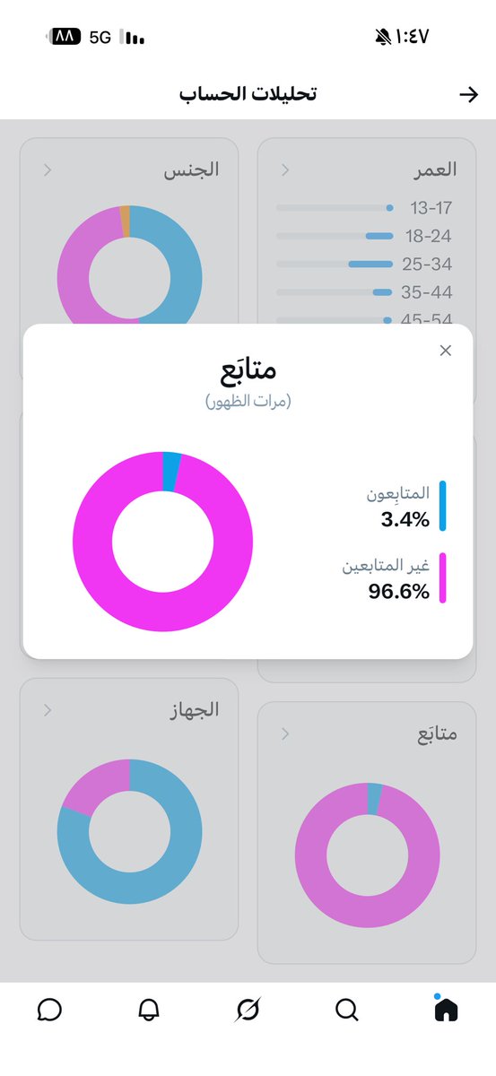 السلام عليكم……..

انا زعلانه حيييييل متابعيني🥹🥹🥹

چذي ماكو تفاعل ولا شي ولا تعليق او لايك 

او حفظ المرجعيه 🚶‍♀️🚶‍♀️🚶‍♀️

اللي مو متابعين اكثر مشاهده منكم للاسف💔💔