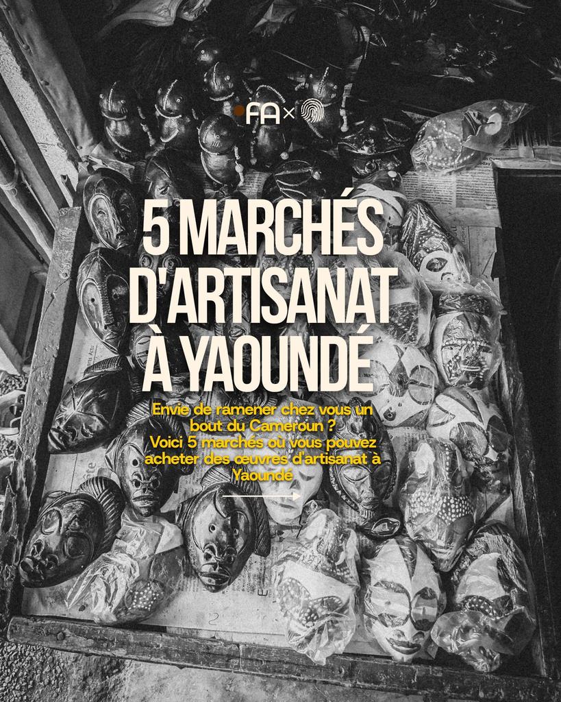 FranckAmana's tweet image. L’artisanat est l’expression vivante d’une culture. Dans ces marchés, des pièces fabriquées main avec précision et identité.
Suis ce carrousel je t'emmène avec moi 😃
1/2
#yaounde #artisanat #tourisme #cameroun