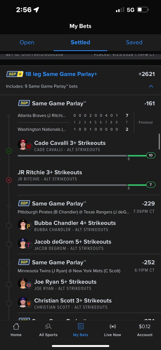 BOSSYBEBS's tweet photo. @FanDuel  why are ya’ll prematurely settling bets before the games are over? https://t.co/oGxmixdP3M