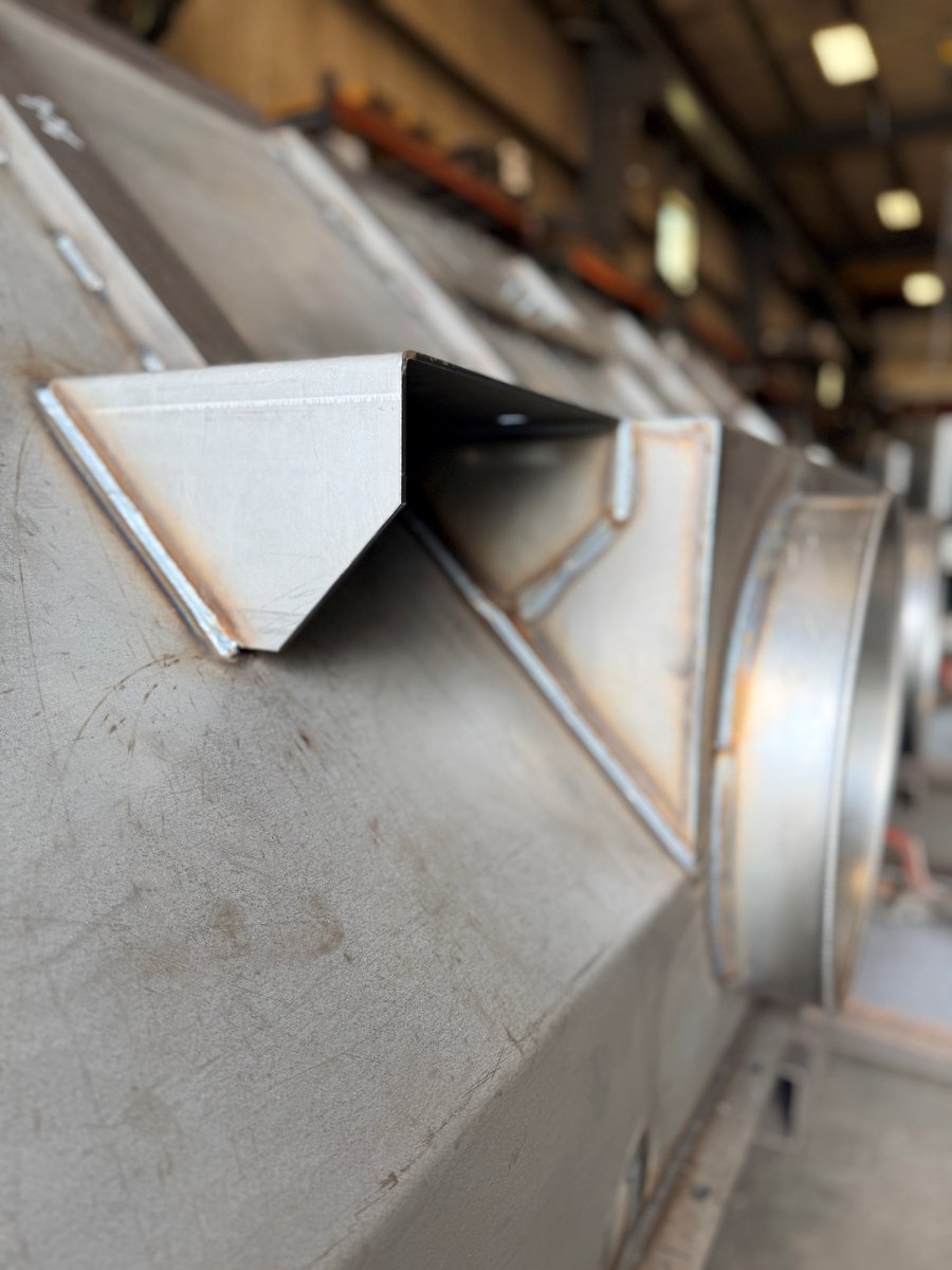 quality53036's tweet image. More “pieces “ weldments for our 20,000 dust collector trailer #onepieceatatime #fabrication #steel #craftsmanship #dustcollection