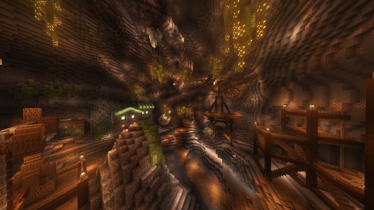 AndywaysMC's tweet photo. Honestly a old project of mine, but still wanted to show it off due to still loving it! Suddenly the mines look a lot more interesting as builder👀

Build by: AndywaysMC
Made for: https://t.co/T4ay3qbqEi

#minecraft #minecraftbuilder #builder https://t.co/N7cXfJh4lF