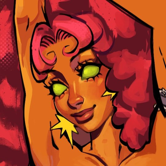 snoopminnie's tweet photo. I haven't been drawing much but here's a starfire wip from last year https://t.co/IVSMhNHVpx