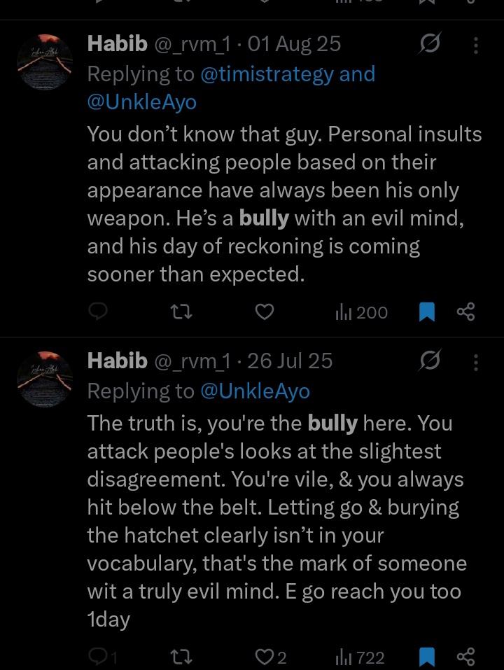 Habib tweet media
