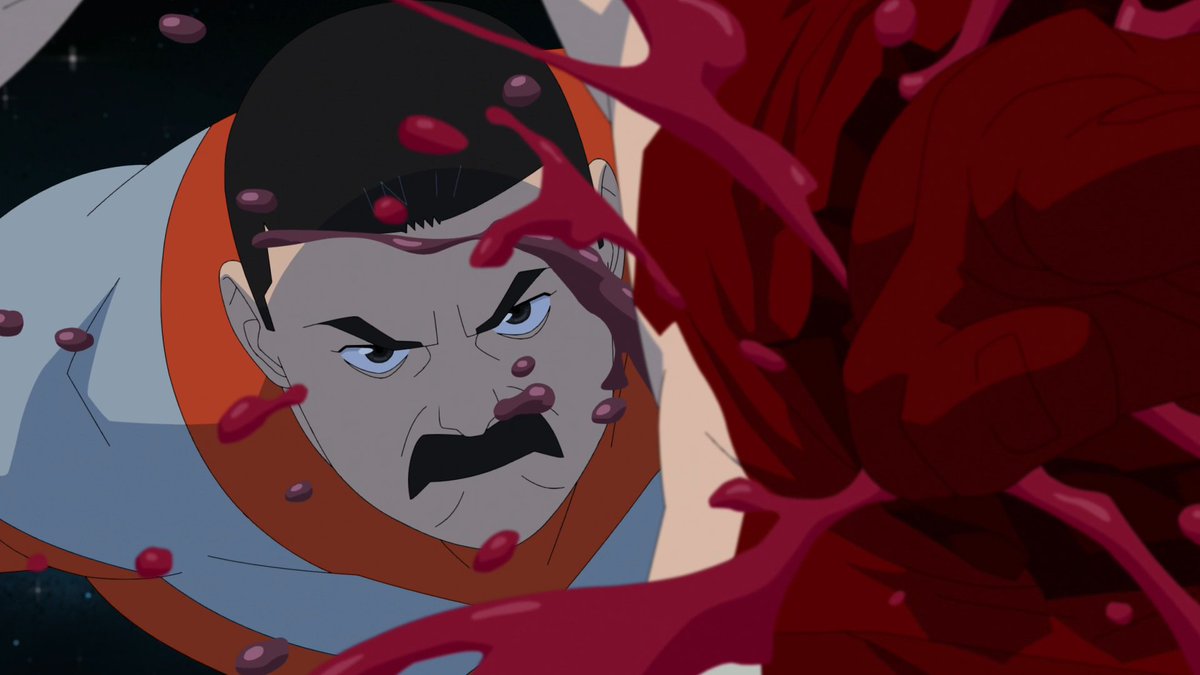 Andremosfera's tweet image. Con el final de la S4 de #Invincible nos deja un desenlace de la temporada plantea un movimiento estratégico interesante, la serie mantiene su esencia: personajes complejos, decisiones difíciles y un universo que no deja de evolucionar. Nuestro héroe esta roto con este final.