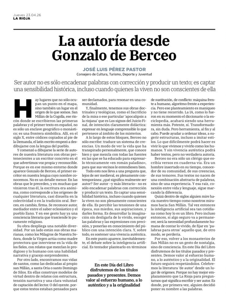 JL Pérez Pastor tweet media