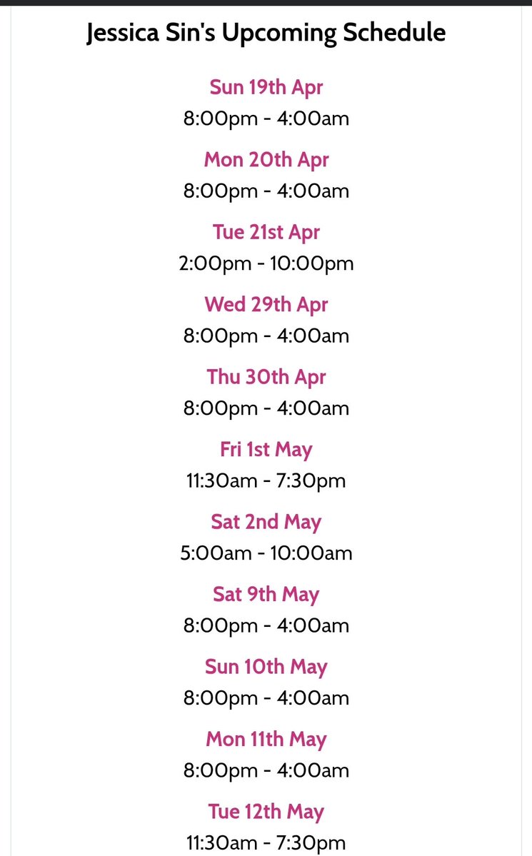 Jessica Sin Official tweet media