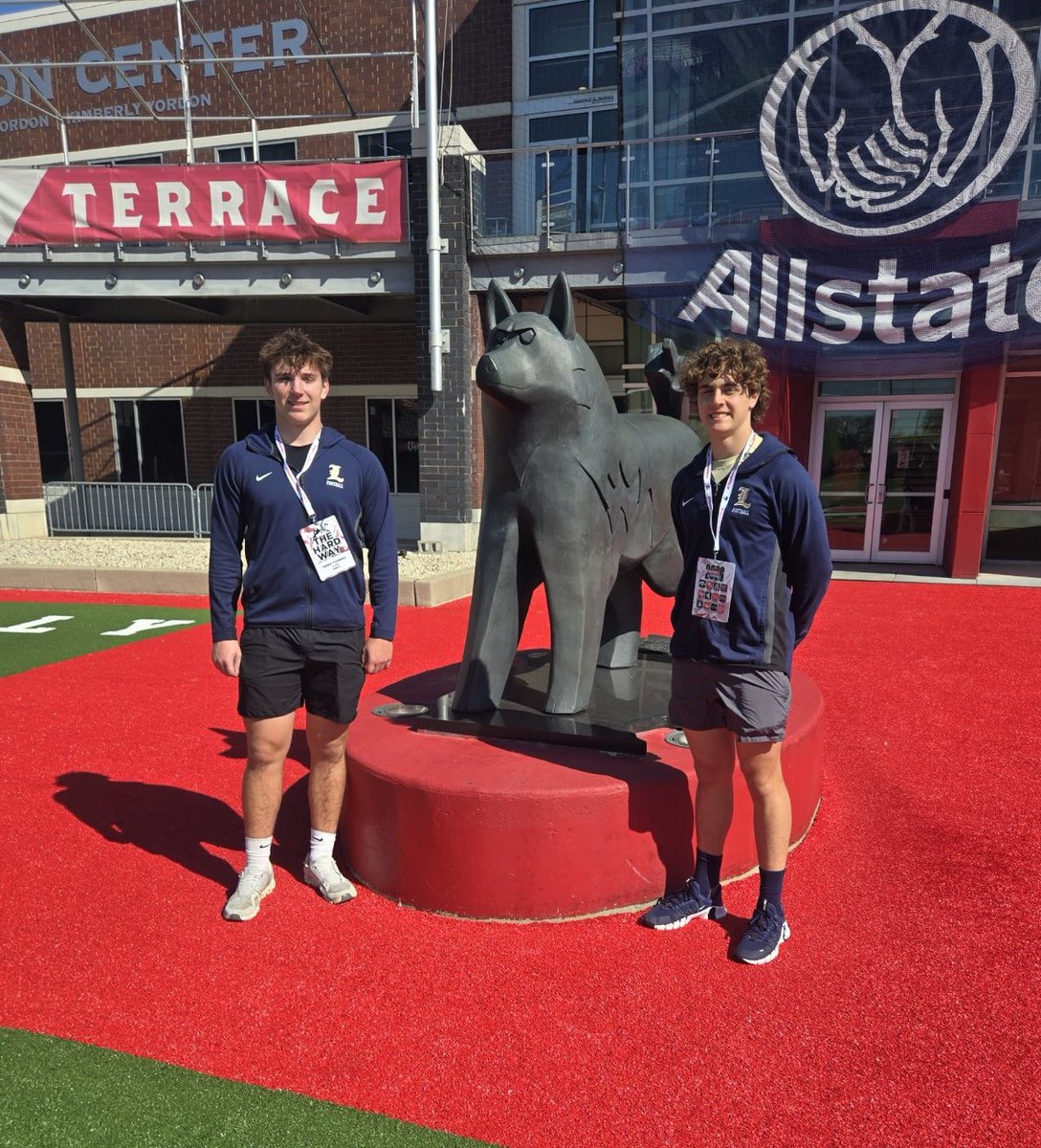 Evan_Rediehs's tweet photo. Had a great unofficial visit to a spring practice today with @NIU_Football. Thank you to @CoryConnolly and @DWolfe_NIU for your time. Loved learning about the NIU program! Looking forward to getting back on campus soon!

@lemont_football @williehayes47 @kai_ross21 @robharley34 @CoachMander @CoachChris_Roll @EDGYTIM @CoachBigPete @PrepRedzoneIL @MajorSportsIL @AllenTrieu