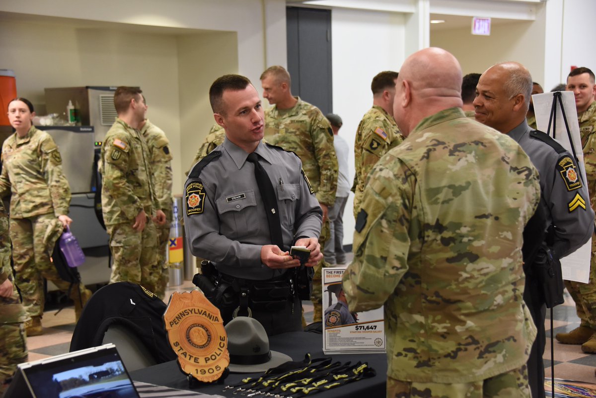 PADMVA's tweet photo. Safety took center stage today at Fort Indiantown Gap during the installation’s annual TAG Safety Stand Down.

Soldiers, airmen, and civilian teammates came together for sessions covering every aspect of workplace and operational safety, explored resources at a safety fair, and recognized individuals leading the way in safe practices.

Because every mission starts with taking care of our people.