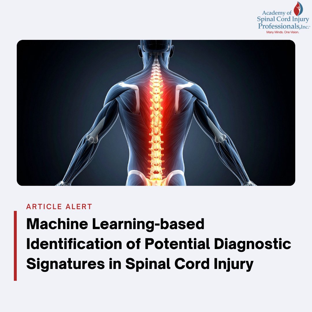 TheASCIPros's tweet photo. Researchers used bioinformatics and machine learning to probe gene activity in spinal cord injury patients. The analysis surfaced inflammation-linked molecular patterns tied to immune cell shifts.

To learn more, subscribe to The Spinal ReCord. https://t.co/CuZ2u4VrX2
