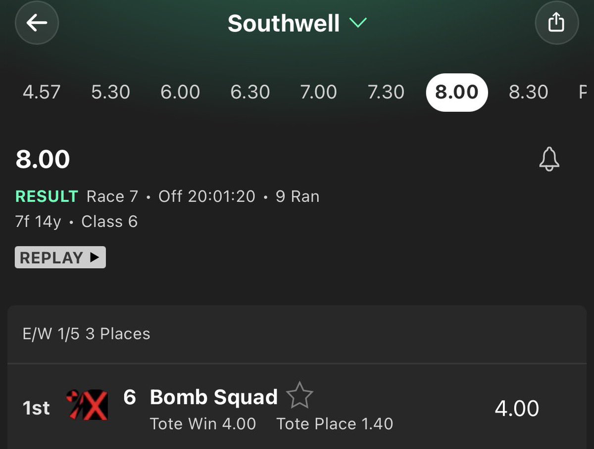 ShoreBets_'s tweet image. 5 More Winners 🤯
Took us to 12 on the day wow 
Lots of winners here 💪
I said I was feeling a good day 🔥
These 4 winners and also Jawhary 
R6 Dundalk 🫡
Dabble paid back near 2x too 
Good day all around 
Running P&amp;amp;L now out soon 👌
#Winners #Profit #HorseRacing