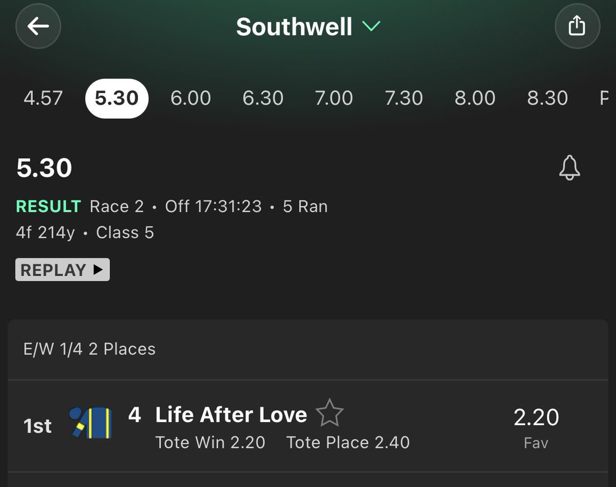 ShoreBets_'s tweet image. 5 More Winners 🤯
Took us to 12 on the day wow 
Lots of winners here 💪
I said I was feeling a good day 🔥
These 4 winners and also Jawhary 
R6 Dundalk 🫡
Dabble paid back near 2x too 
Good day all around 
Running P&amp;amp;L now out soon 👌
#Winners #Profit #HorseRacing