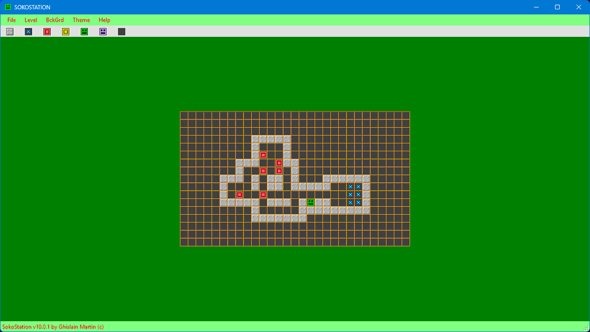 ghisloban's tweet image. SokoStation v10.0.1 now with color themes! #sokostation #sokoban #workstation Dowload here 💾 sites.google.com/view/ghismart