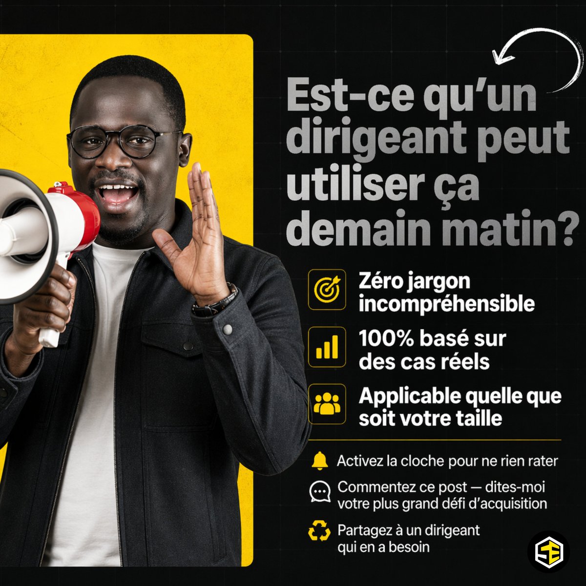 komlakouakou's tweet image. Si vous êtes dirigeant et que vous voulez faire de l'IA un vrai avantage compétitif — suivez ce compte.

#Intelligence­Artificielle #Entrepreneur #TPE #PME #Automatisation #CroissanceBusiness #AcquisitionClient #LeadershipDigital #IA