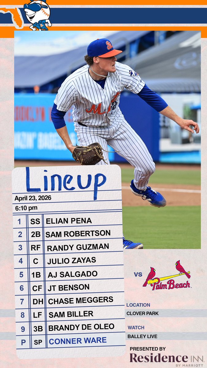 St. Lucie Mets tweet media