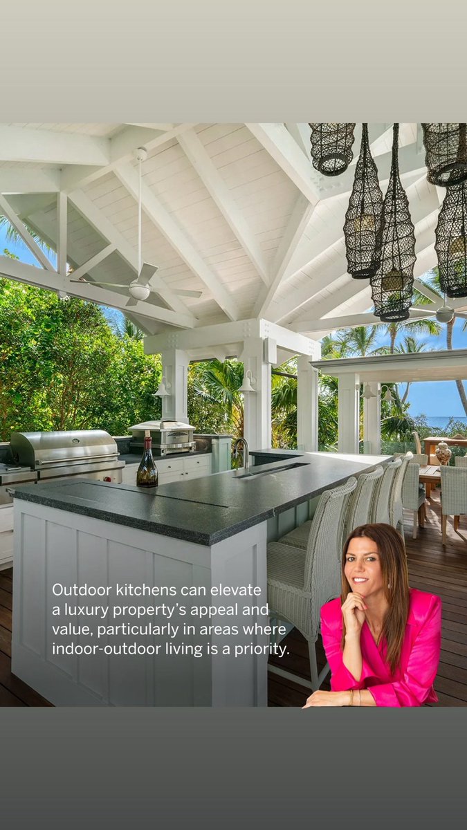 AgentBoca561's tweet photo. Outdoor kitchens aren’t extra anymore… they’re expected in Boca 🌴

The homes that feel the most “luxury” right now all have one thing in common:
➡️ seamless indoor-outdoor living

It’s a lifestyle shift—and buyers are paying for it.

📍 https://t.co/vQ45zoXq56 | @AgentBoca561 https://t.co/E3faFppYYo