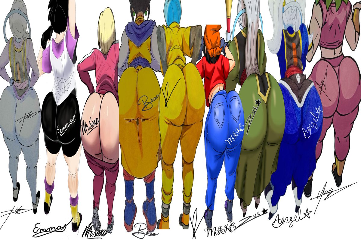 zucacrispis360's tweet photo. Drawing collaboration
Reference artist @/Whiplashaarts 

Kusu= @ZAFKIEL0131 
Videl= tiktok@/h.visual.art
18= tiktok@/mr_sexo87
Chichi= @bimeer200 
Bulma= @onidraws_h 
Pan= @art_mike_18 
Vados= (me)
Marcarita= @Artist_Inmortal 
Kefla= @Eljuanito0001 https://t.co/DM3eQPbPVV