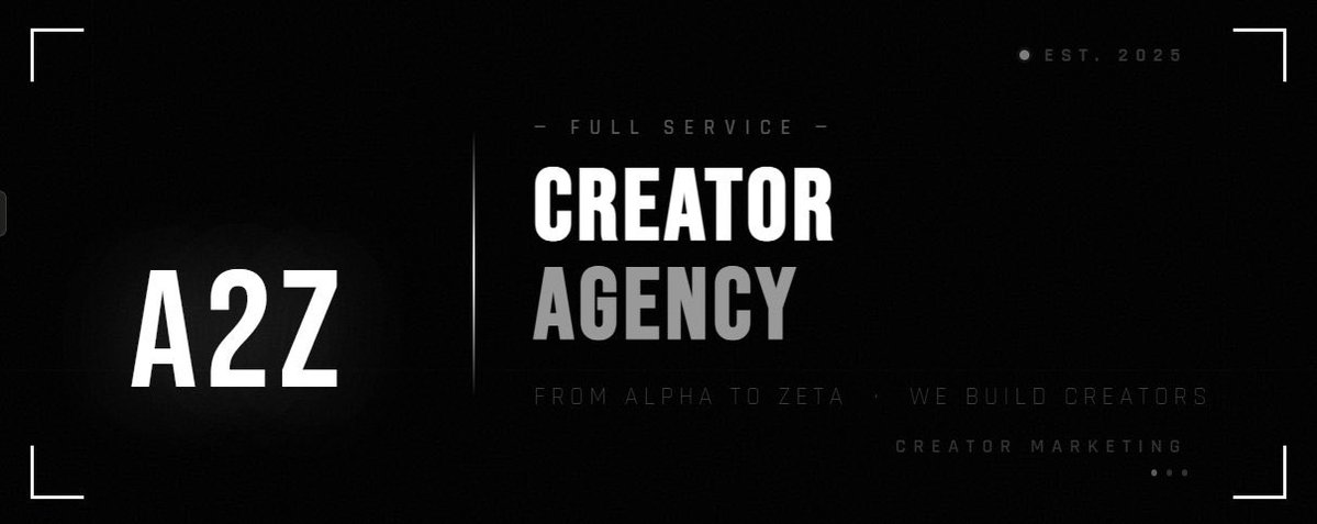 A2Z Creator Agency tweet media