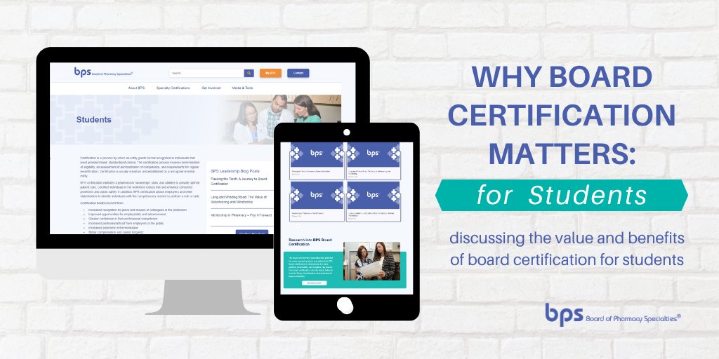 Board of Pharmacy Specialties tweet media
