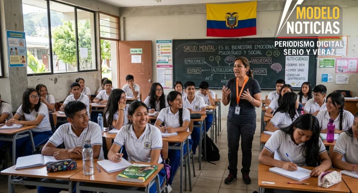 Modelo977's tweet image. #Ecuador incorpora la asignatura “#Psicoeducación” en instituciones educativas 📚🧠
Con 145 votos, la Asamblea aprobó una reforma para fortalecer la salud mental de #niños y #adolescentes, ayudándolos a gestionar emociones y prevenir la ansiedad y la violencia en las aulas.